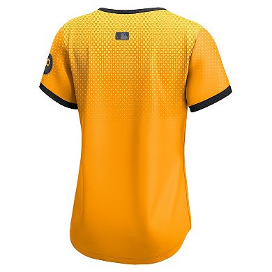 Women's Nike Gold Pittsburgh Pirates City Connect Limited Jersey