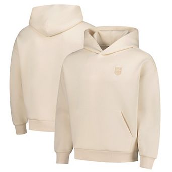 Unisex��Levelwear Khaki USMNT Luxe Signature Tri-Blend Pullover Hood