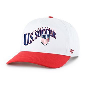 Men's '47 White/Red USMNT Wave Hitch Adjustable Hat