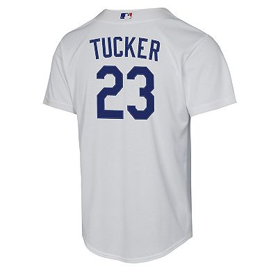 Youth Nike Kyle Tucker White Los Angeles Dodgers Home Replica Jersey