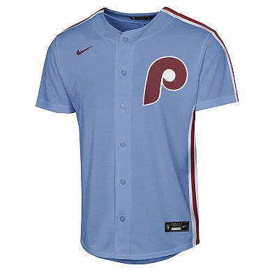 Youth Nike Bryce Harper Light Blue Philadelphia Phillies Alternate Replica Jersey