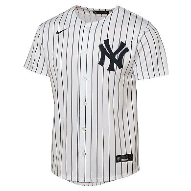 Youth Nike Aaron Judge White New York Yankees Home Replica Player Jersey