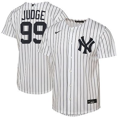 Youth Nike Aaron Judge White New York Yankees Home Replica Player Jersey