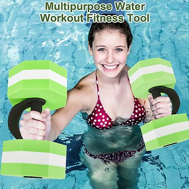 EVA Foam Water Dumbbells for Pool Exercise (1 Pair)