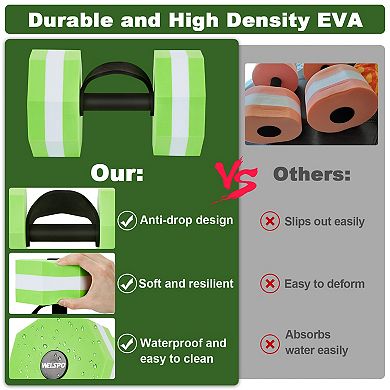 EVA Foam Water Dumbbells for Pool Exercise (1 Pair)
