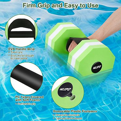 EVA Foam Water Dumbbells for Pool Exercise (1 Pair)