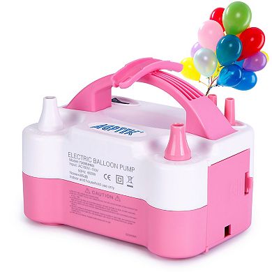 Electric Air Balloon Pump with Built-in Tying Tool