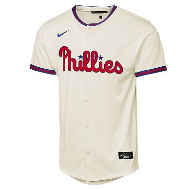 Youth Nike Bryce Harper Cream Philadelphia Phillies Alternate 2 Replica Jersey