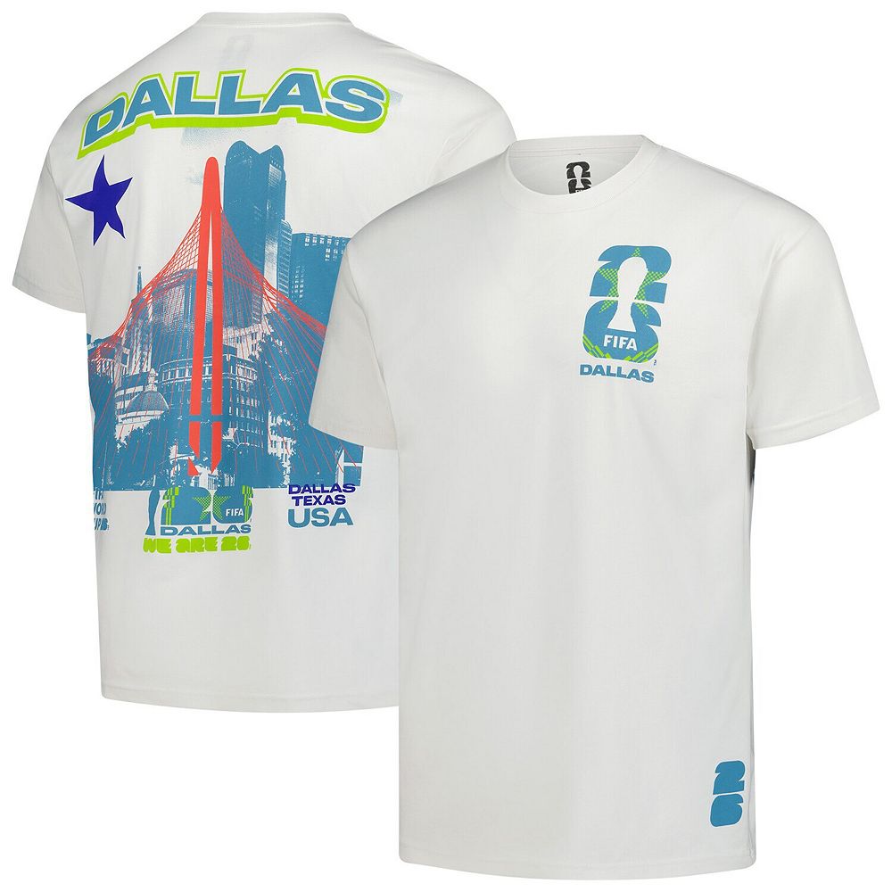 Men's Outerstuff Cream 2026 FIFA World Cup Dallas Host City Local