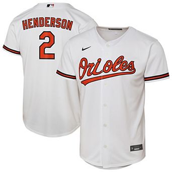 Youth Nike Gunnar Henderson White Baltimore Orioles Home Replica Player Jersey