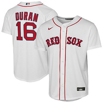 Youth Nike Jarren Duran White Boston Red Sox Home Replica Player Jersey
