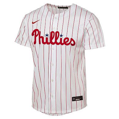 Youth Nike Bryce Harper White Philadelphia Phillies Home Replica Player Jersey