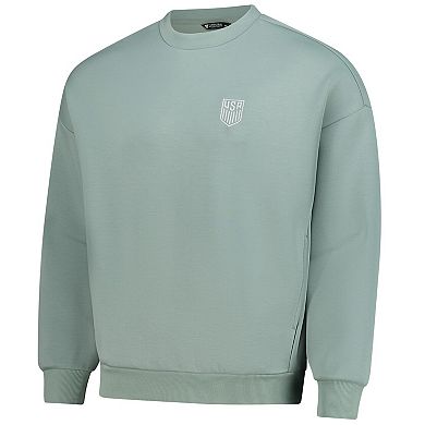 Unisex Levelwear Green USMNT Luxe Signature Tri-Blend Pullover Sweatshirt