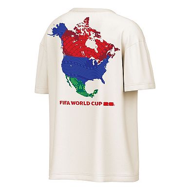 Men's Outerstuff Natural 2026 FIFA World Cup North America Oversized T-Shirt