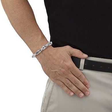 Men's Stainless Steel Link Bracelet 8.5 inch