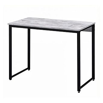 GOODSILO Antique Finish Writing Desk with Minimalist Modern Design