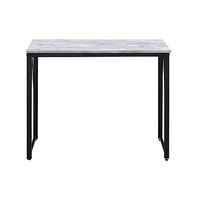GOODSILO Antique Finish Writing Desk with Minimalist Modern Design