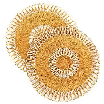 Araw Woven Abaca Placemats Set of 2