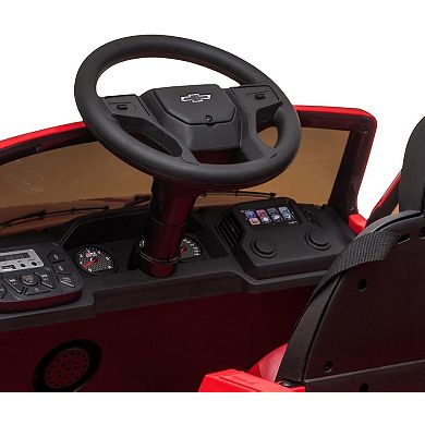ANIXOL Licensed Chevrolet 12V Kids Ride-On Truck