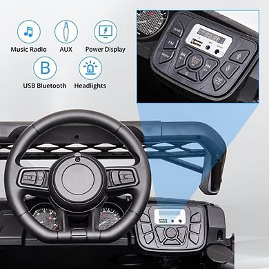 ANIXOL 12V Kids Ride-On UTV with Remote Control