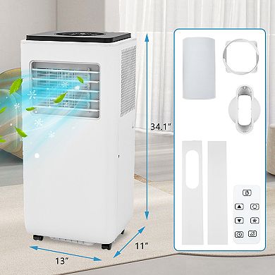 ANIXOL 3 in 1 Portable Air Conditioner with Remote, Timer and Sleep Mode