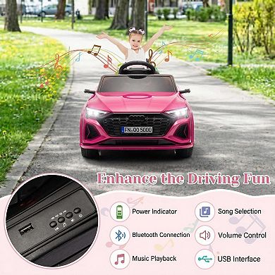 ANIXOL Licensed Audi Kids Electric Ride-On Car with Remote Control