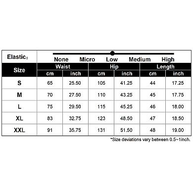 Women's Casual Tie Knot Loose Beach Shorts with Pockets