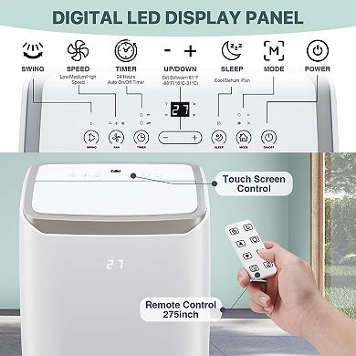 ANIXOL Compact Quiet Portable Air Conditioner