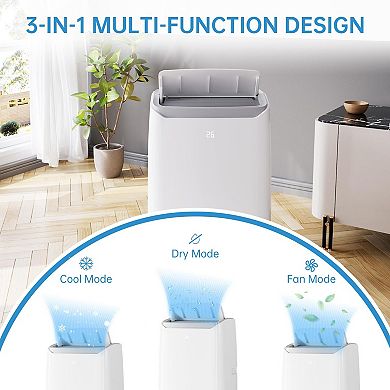 ANIXOL Compact Quiet Portable Air Conditioner
