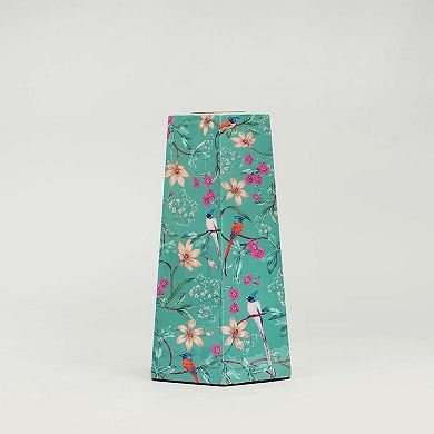 Aqua Flora Hexagonal Candleholders