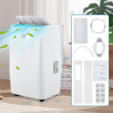 ANIXOL 3-in-1 Portable Air Conditioner with Dehumidifier, Remote, Quiet Sleep and 24H Timer