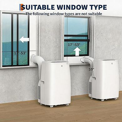 ANIXOL Quiet Cool Dry Fan Portable Air Conditioner