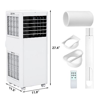 ANIXOL 8000 BTU 3-in-1 Portable Air Conditioner Dehumidifier Fan ABS
