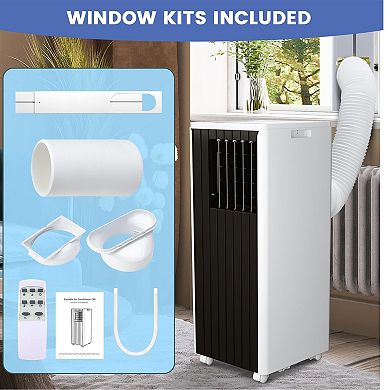 ANIXOL 8000 BTU 3-in-1 Portable Air Conditioner Dehumidifier Fan ABS