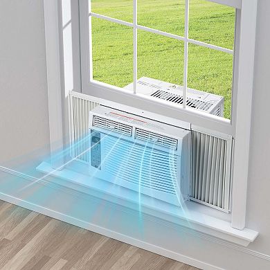 ANIXOL 8,000 BTU Window AC, 3 Fan Speeds, Dehumidify, App and Remote Control, Easy Install