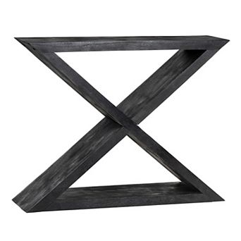 Crestview Collection 44-Inch Solid Wood Accent Console Sofa Table