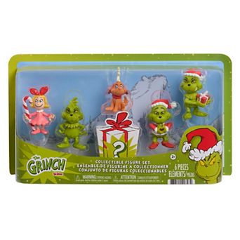 Dr. Seuss The Grinch 6 pc Collectible Figure Set