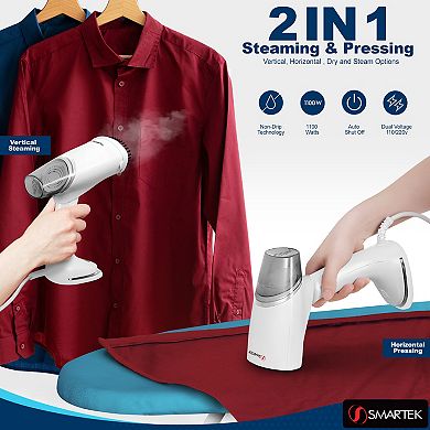 Smartek Foldable Dual Voltage Handheld Steamer