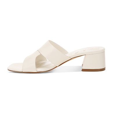 London Rag Shulva Women's Block Heel Slide Sandals