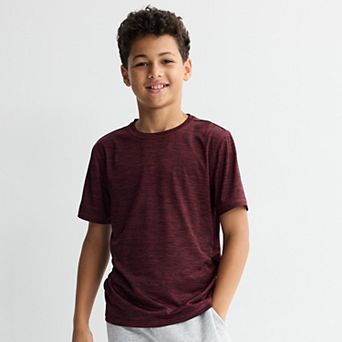 Boys 8-20 Tek Gear® Dry Tek Tee with Gusset in Regular & Husky