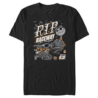 Big & Tall Disney's Jack Skellington RIP Raceway Graphic Tee