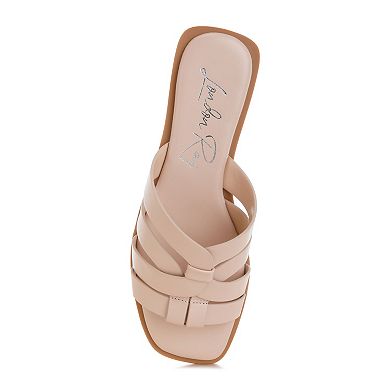 London Rag Sebal Women's Slip-On Strappy Sandals