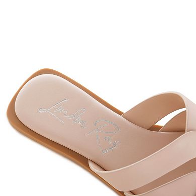 London Rag Sebal Women's Slip-On Strappy Sandals