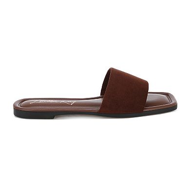 London Rag Zaltana Women's Slip-On Flat Sandals