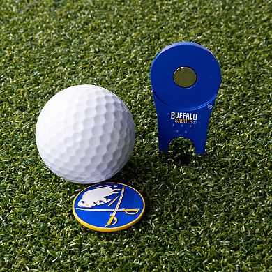 NHL Buffalo Sabres Shaped Divot Tool