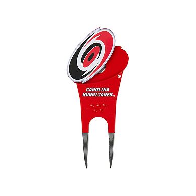 NHL Carolina Hurricanes Shaped Divot Tool