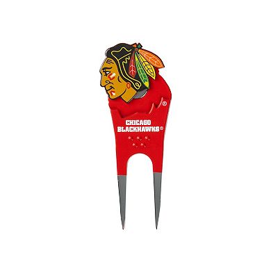 NHL Chicago Blackhawks Shaped Divot Tool