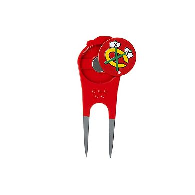 NHL Chicago Blackhawks Shaped Divot Tool