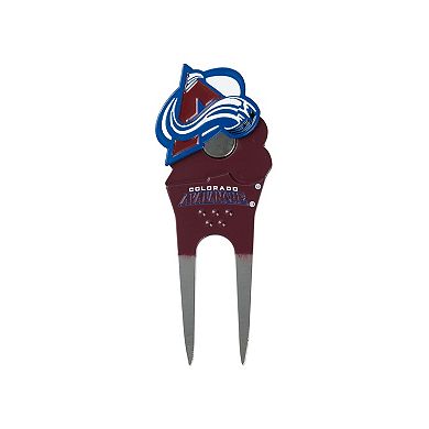 NHL Colorado Avalanche Shaped Divot Tool