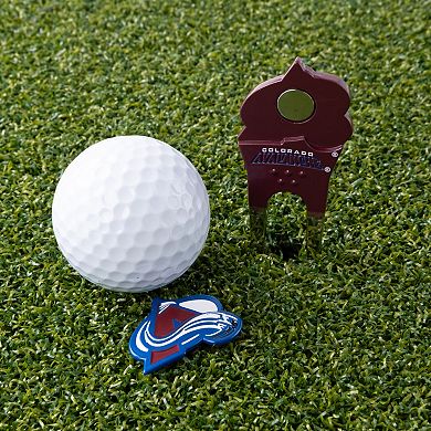 NHL Colorado Avalanche Shaped Divot Tool